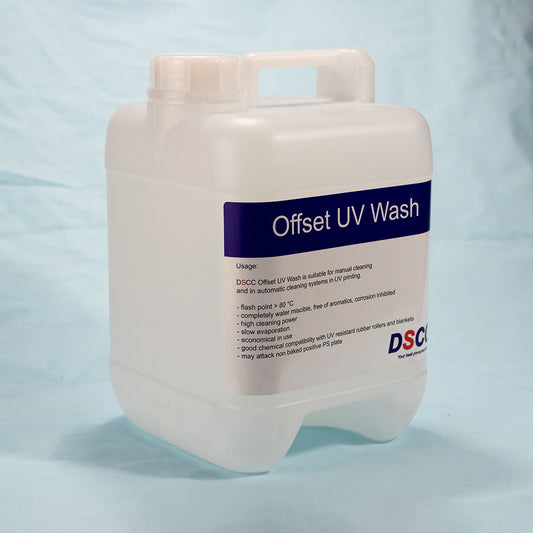 Offset UV Washing Agent