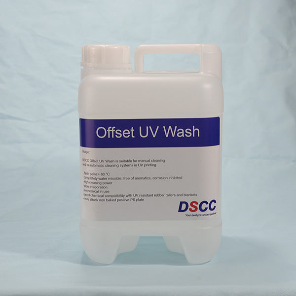 Offset UV Washing Agent